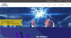 Desktop Screenshot of meelectricinc.net
